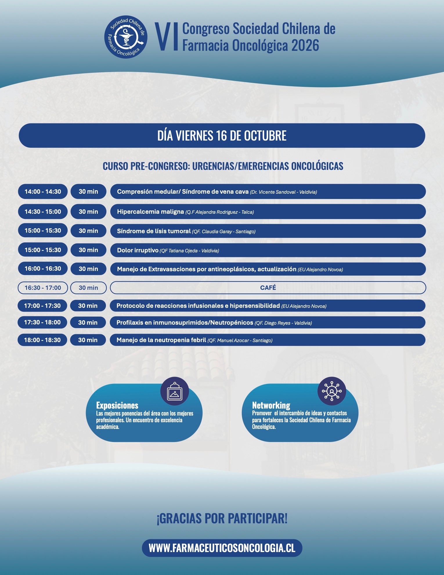 Página 2 de Programa Precongreso